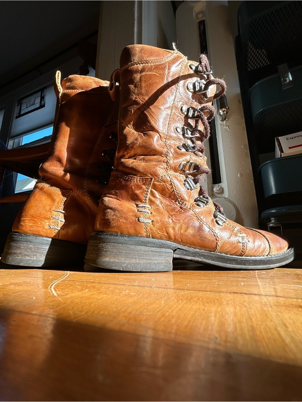 BED|STÜ x Free People Wilder Field Combat Boots